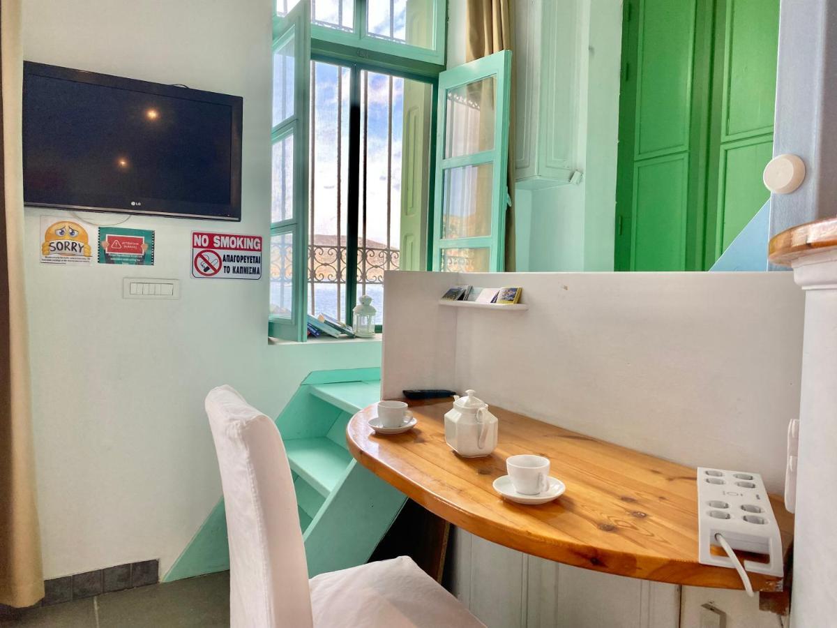 Seafront - Harbour View , Pitini 1 Apartment Symi Bagian luar foto