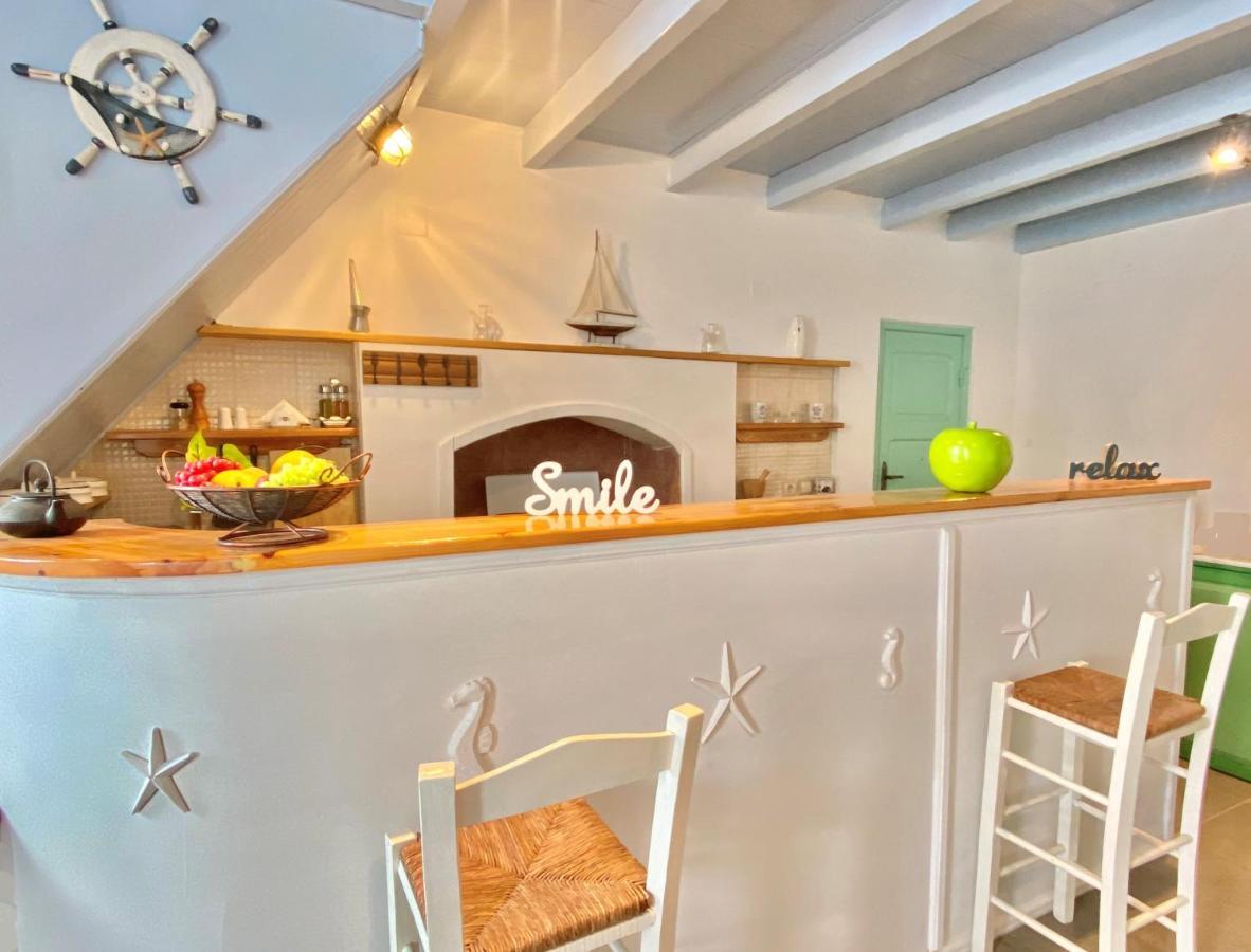 Seafront - Harbour View , Pitini 1 Apartment Symi Bagian luar foto